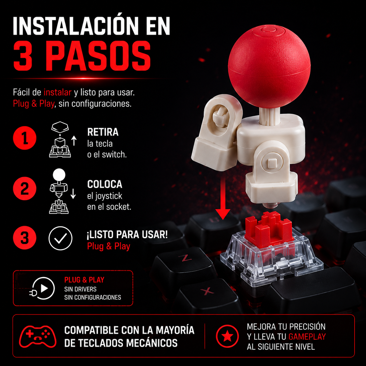 Joysticks de Teclado
